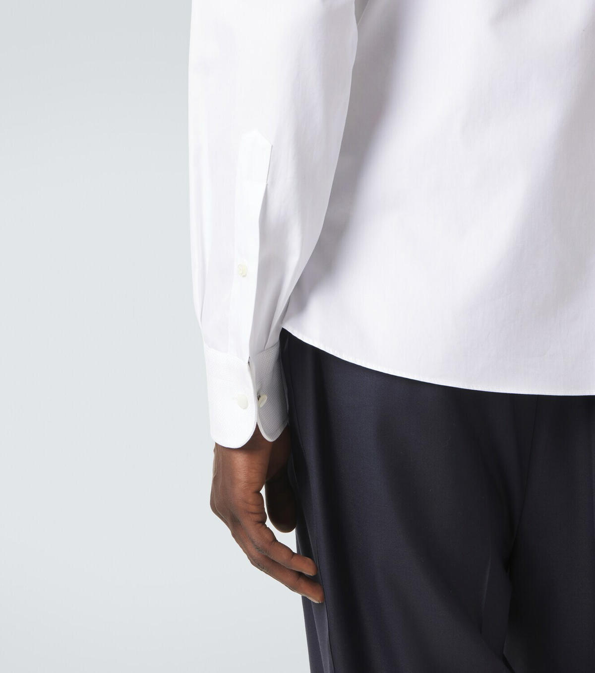 Brunello Cucinelli Cotton tuxedo shirt