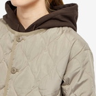 Taion Women's Crew Down Coat in Light Mocha