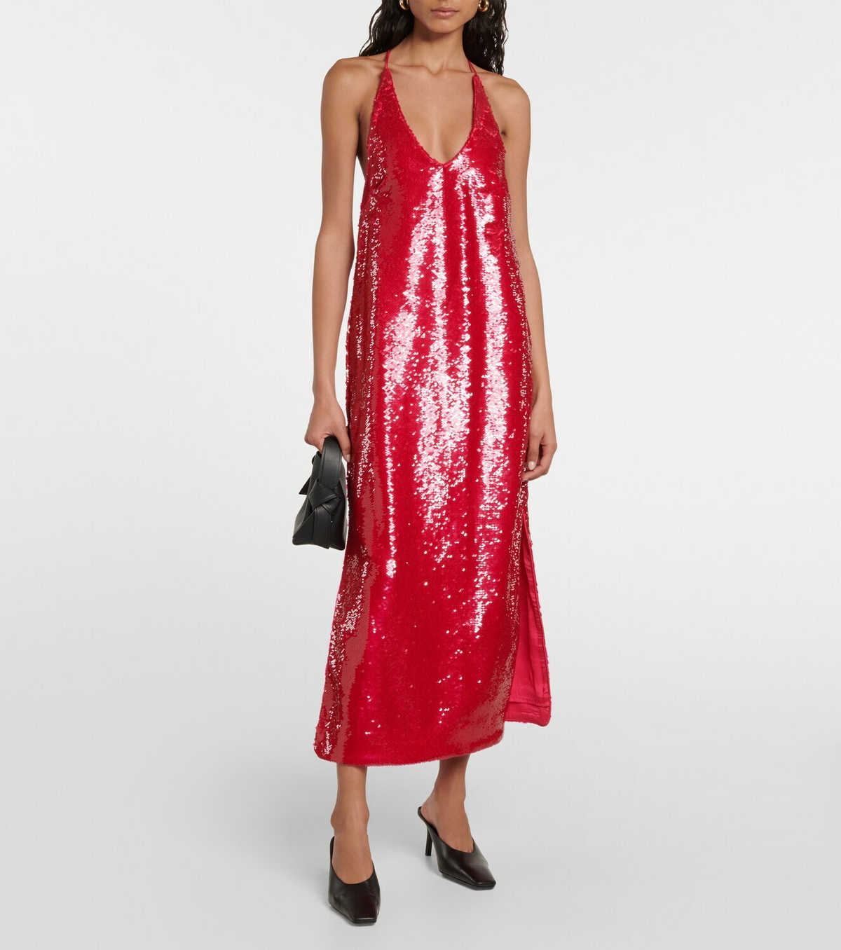 Ganni Sequined midi dress GANNI