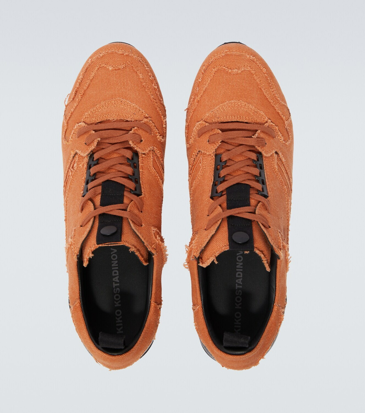 Kiko Kostadinov Ostro distressed canvas sneakers