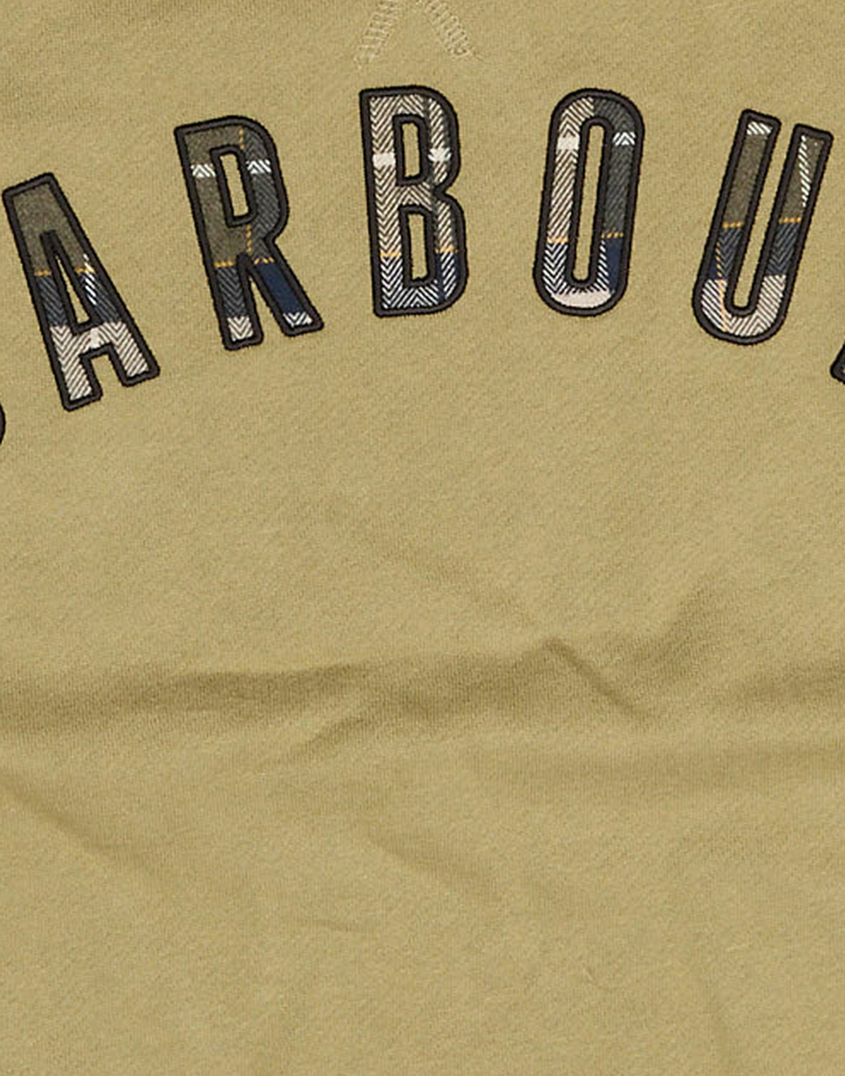 Barbour Mens Sweatshirt in Sage green