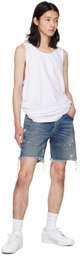John Elliott Blue Bozeman Denim Shorts