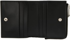 Bottega Veneta Black Intrecciato Bi-Fold Zip Wallet