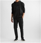 adidas Originals - Disney Embroidered Loopback Cotton-Jersey Hoodie - Black