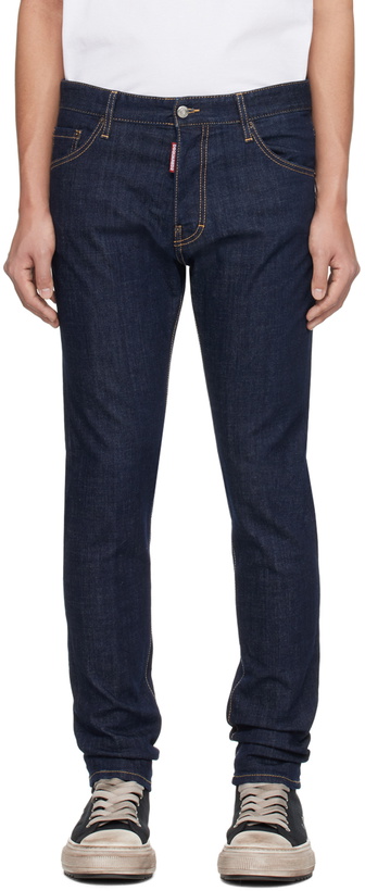 Photo: Dsquared2 Navy Cool Guy Jeans