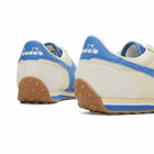 Diadora Men's Rally Punched Sneaker in White/Directoire Blue