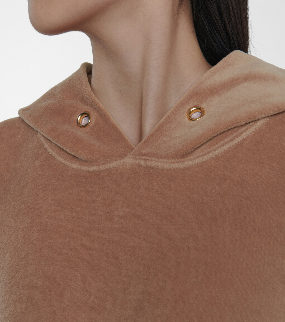 Les Tien - Velour hoodie