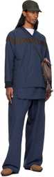SC103 Navy Tile Trousers