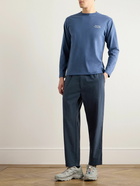 Snow Peak - Breathable Straight-Leg Ripstop Drawstring Trousers - Blue