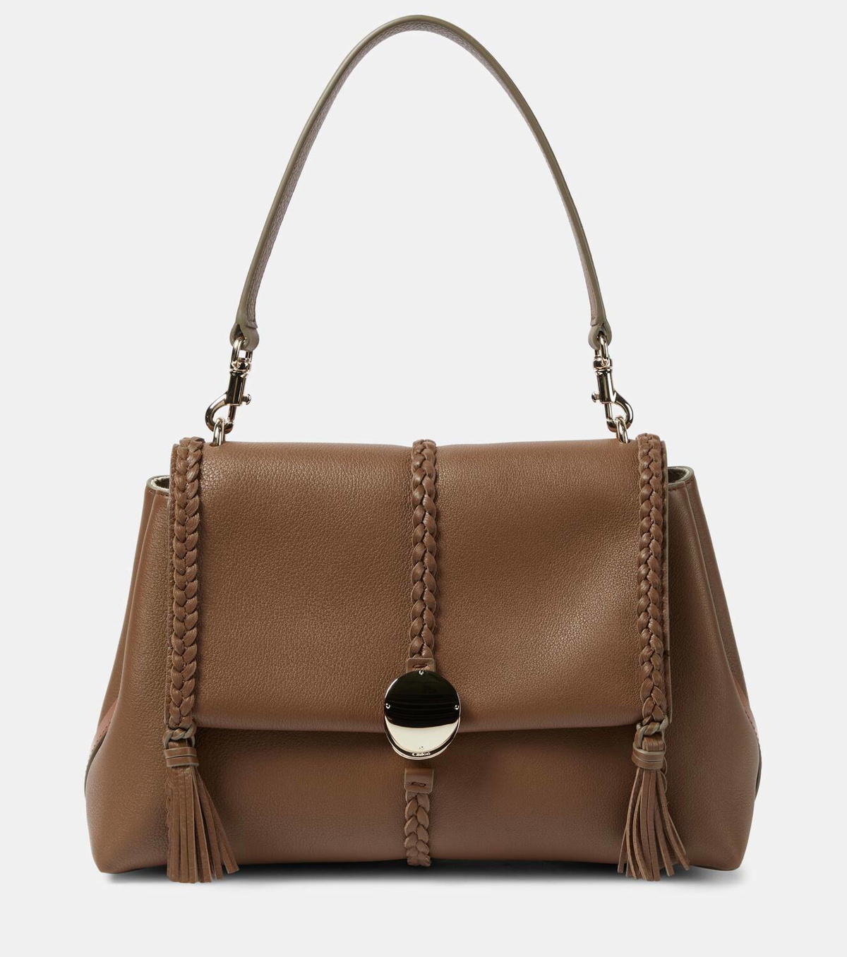 【関税&送料込】Chloe Penelope Medium Grainy Leather Shoulde Chloé Penelope Medium leather shoulder bag Chloe