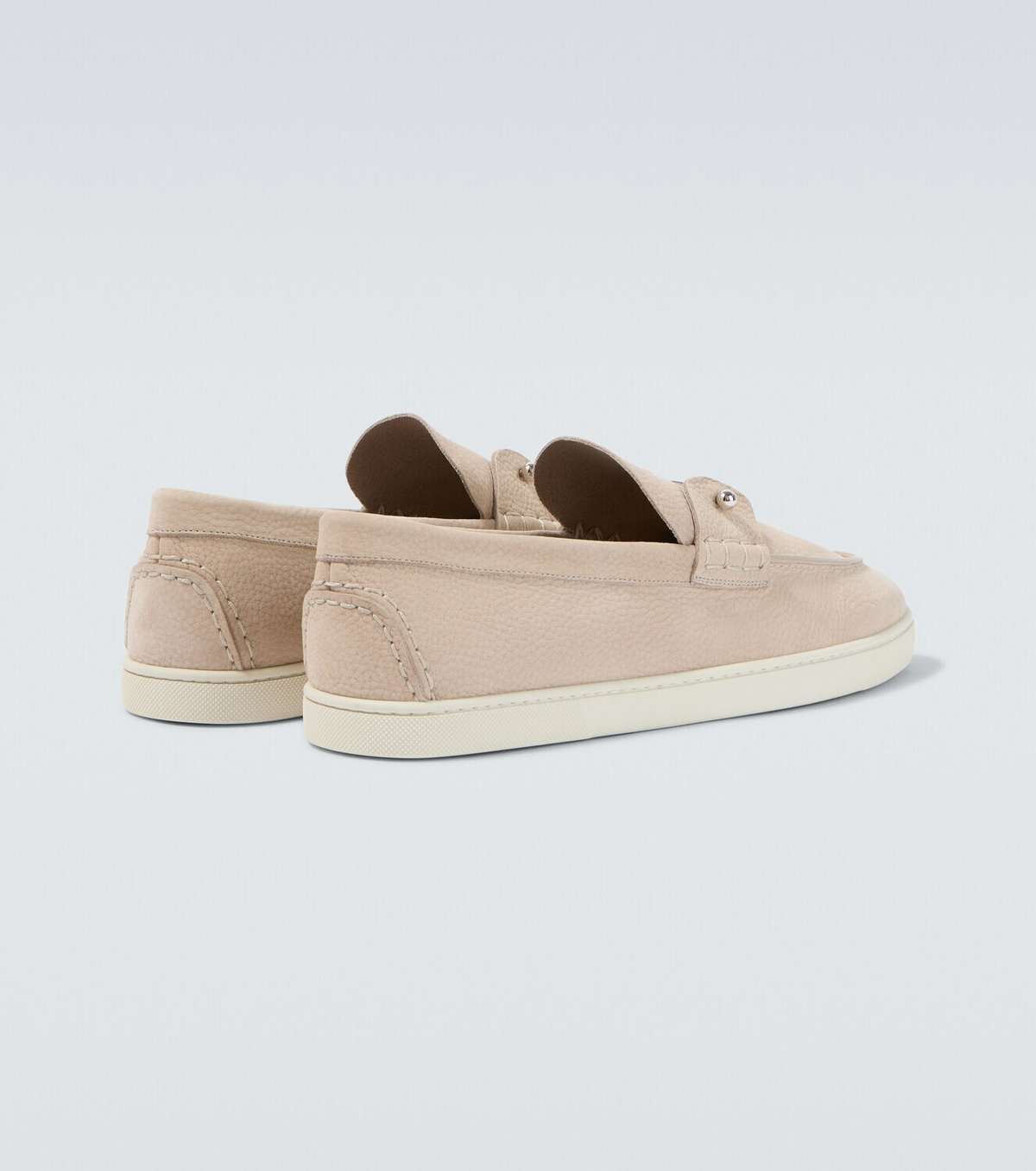 Christian Louboutin Chambeliboat leather slip-on shoes