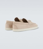 Christian Louboutin Chambeliboat leather slip-on shoes