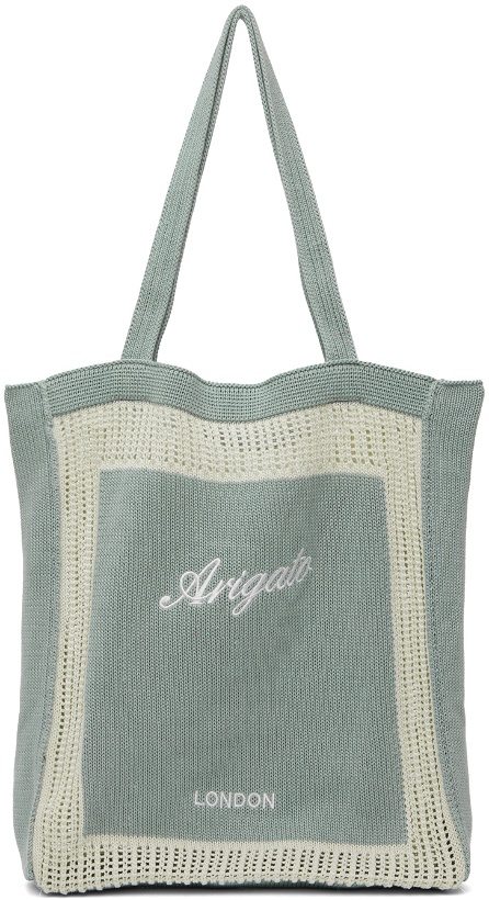 Photo: Axel Arigato Blue Oceane Knitted Shopper Tote