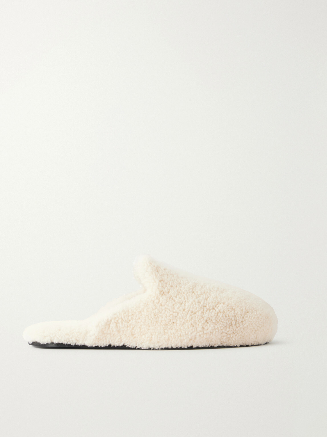 TEKLA - Shearling Slippers - White