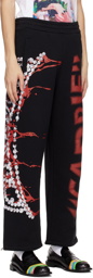 JW Anderson Black Tiara Lounge Pants