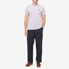 Fred Perry Authentic Men's Taped Ringer T-Shirt in Lilac Soul