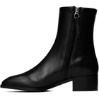 Aeyde Black Lee Leather Ankle Boots