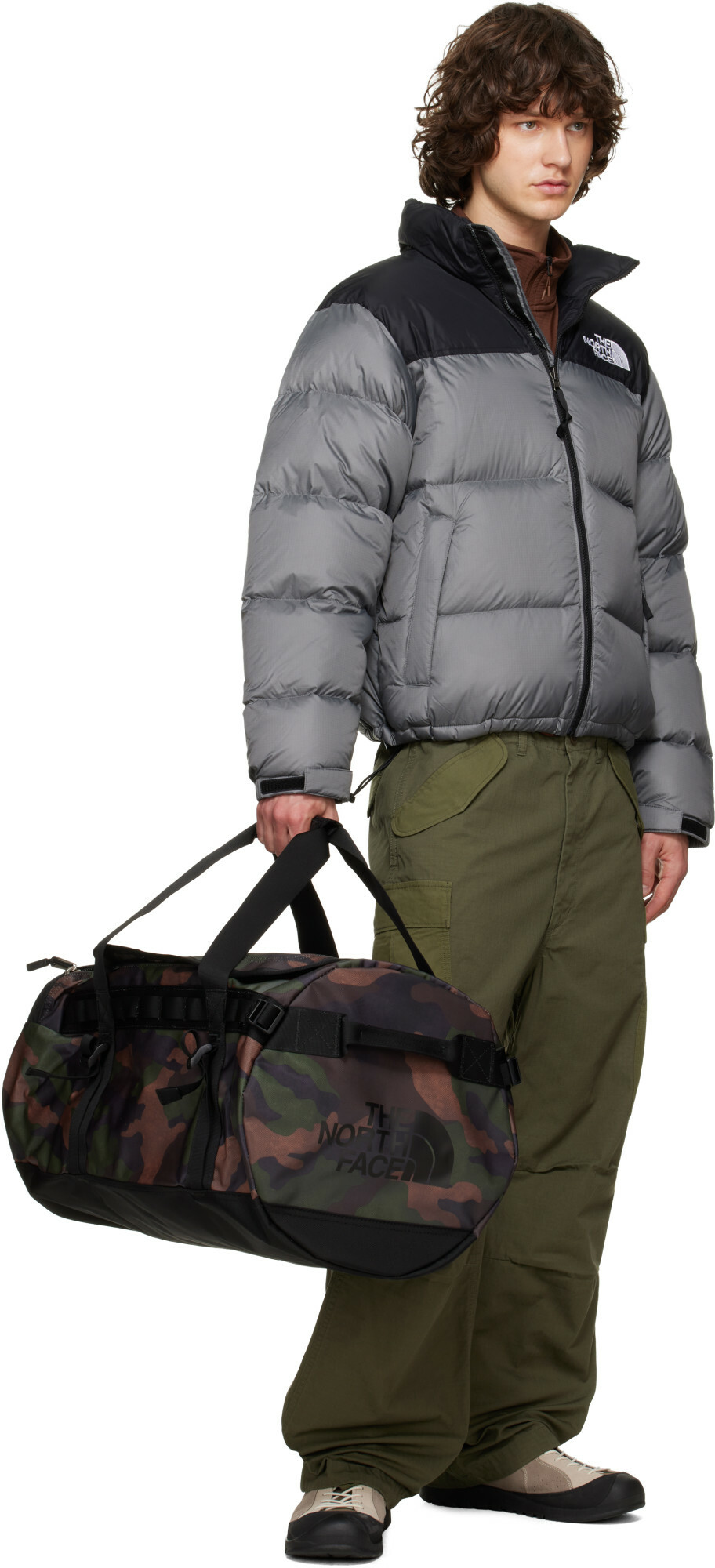 The North Face Khaki Base Camp M Duffle Bag