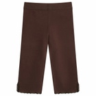 House Of Sunny Women's Classic Capri Pants in Coffee