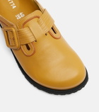 Birkenstock 1774 Boston leather clogs