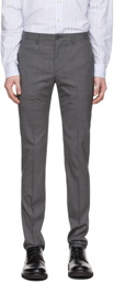 PS by Paul Smith Grey Wool Slim-Fit Trousers