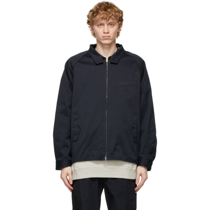 Nanamica Navy Gore-Tex® Chino Crew Jacket Nanamica