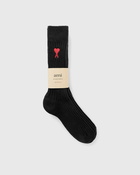 Ami Paris Three Pack Ami De Coeur Socks Black - Mens - Socks