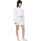 Champion Reverse Weave White Logo Sweat Skirt