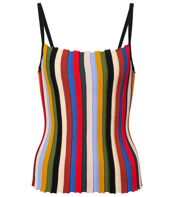 Photo: Staud Skye striped tank top
