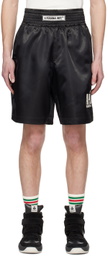 A PERSONAL NOTE 73 Black Drawstring Shorts