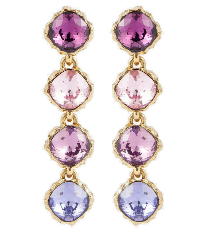 Photo: Oscar de la Renta Classic Crystal Strand earrings