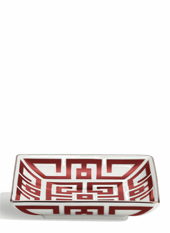 Photo: Labirinto Squared Tray in Red