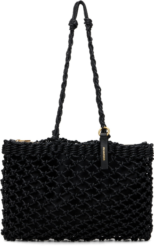 Photo: Jil Sander Black Tangle Net Tote