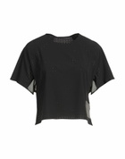 Y-3 Womens T-shirt in Black