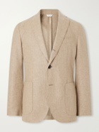 Boglioli - Virgin Wool-Flannel Suit Jacket - Natural