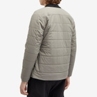 Snow Peak Men's Flexible Insulated Cardigan in Khaki