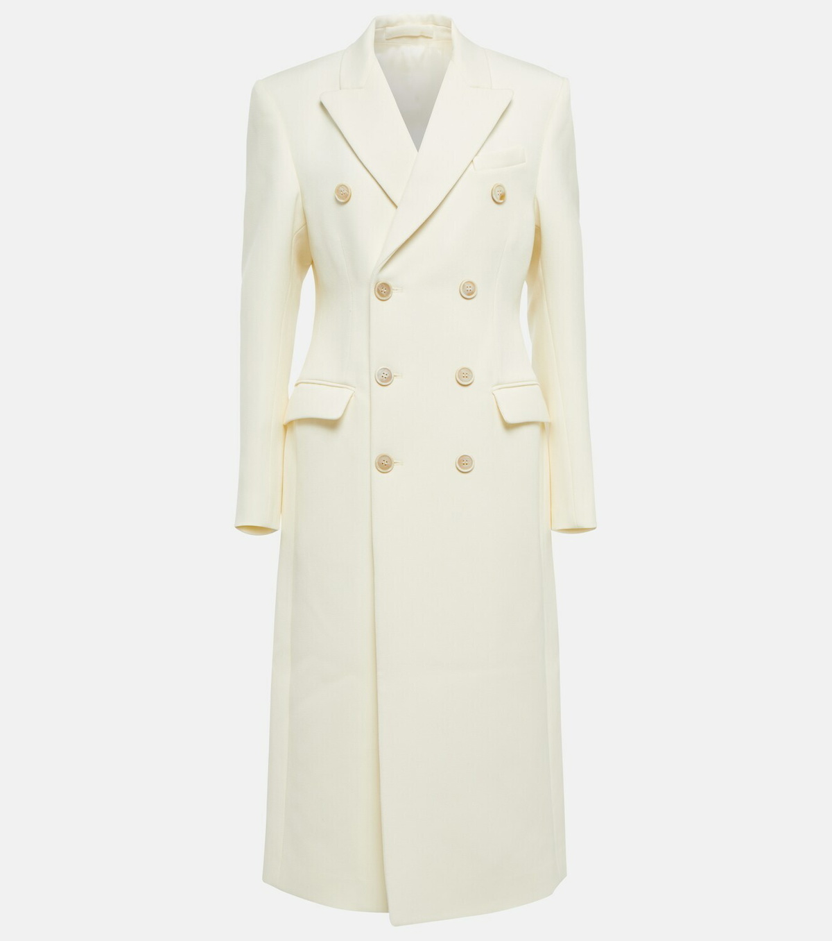 Wardrobe.NYC - Double-breasted wool twill coat WARDROBE.NYC