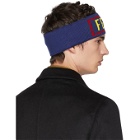 Fendi Blue Logo Headband