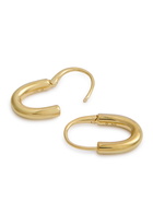 Otiumberg Roscida Oval 14kt Gold Vermeil Hoop Earrings - One Size