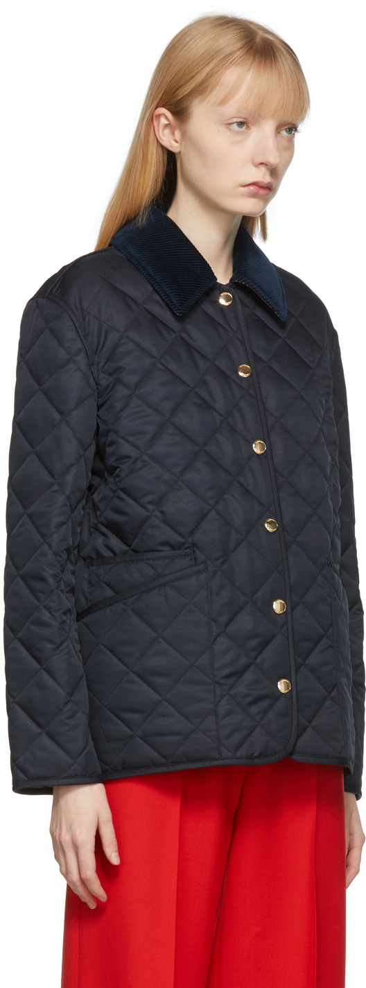 コート Burberry Dranefeld Quilted Blouson Cloth dd938152-afa1-44ca-81e7-