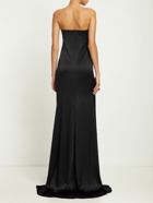 NILI LOTAN Esmee Silk Strapless Gown