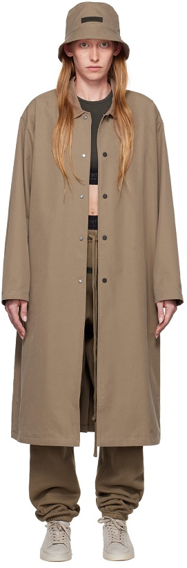 Photo: Essentials Brown Long Coat