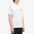 Palm Angels Men's Small Logo Ski Club T-Shirt in White