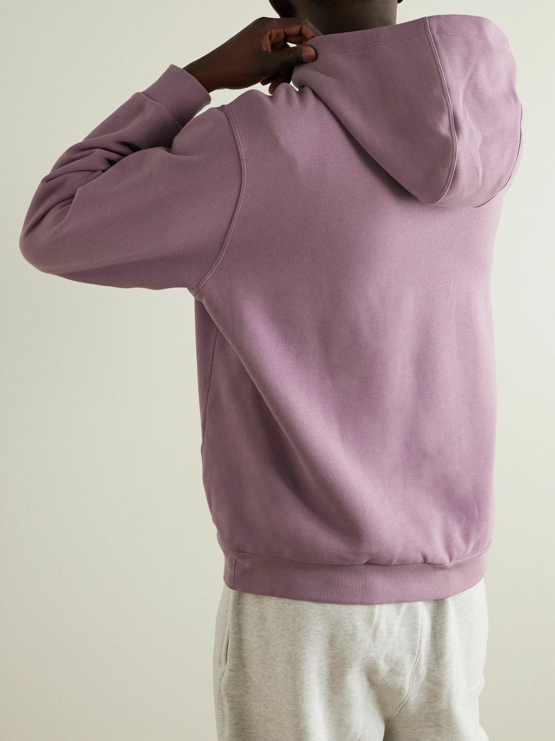 Lululemon - Steady State Cotton-Blend Jersey Hoodie - Purple