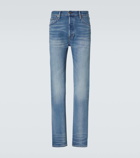 Tom Ford Low-rise twill slim jeans