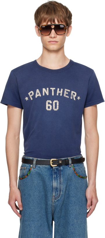 Photo: Valentino Navy 'Chez Valentino' T-shirt