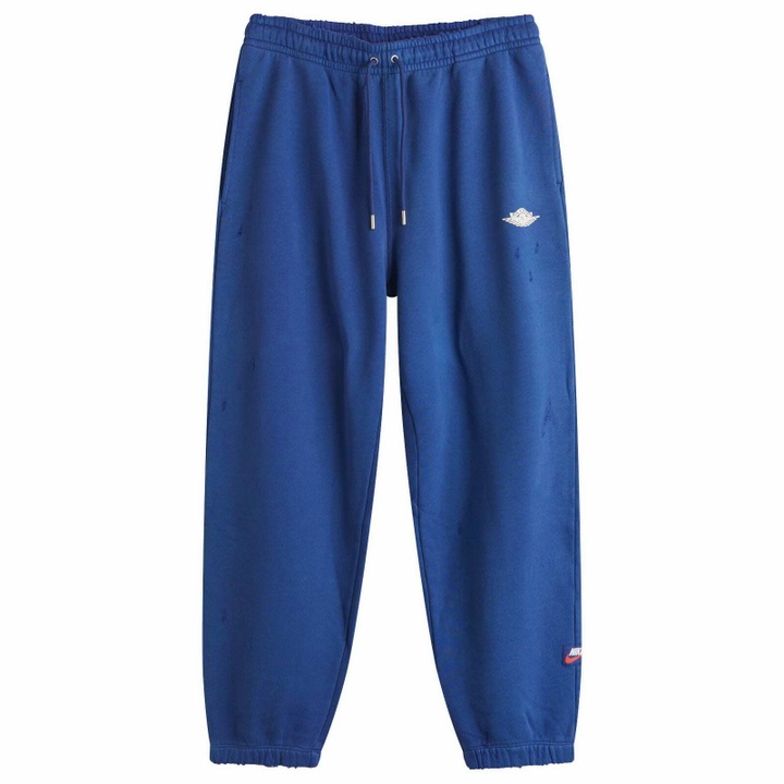 Photo: Air Jordan Men's Rair Air Pullover Fleece Pant in Deep Royal