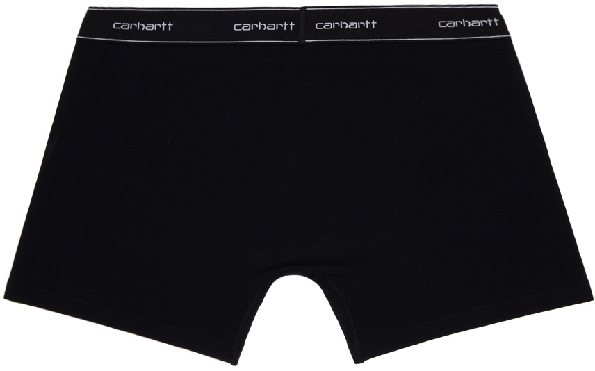 Carhartt Work In Progress Two-Pack Black Cotton Boxers