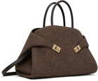 Ferragamo Brown Medium Hug Bag