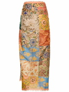 ZIMMERMANN - Printed Cotton Pareo Skirt